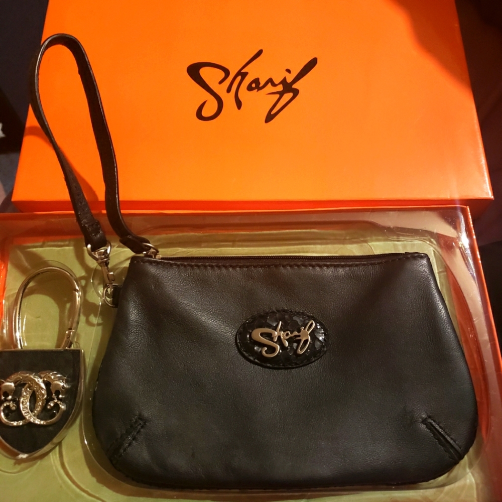 Sharif Wristlet & Key Fob Gft Set